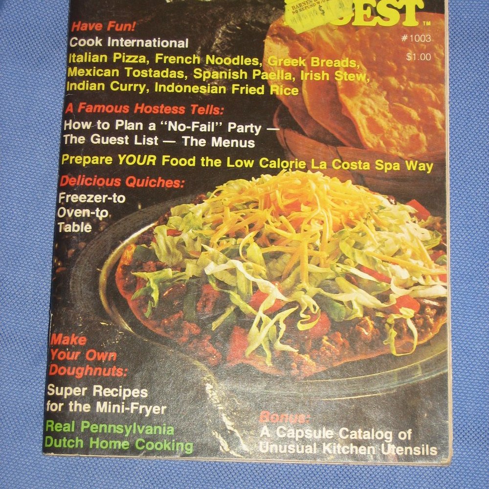 Vintage Edition of Cookbook Digest